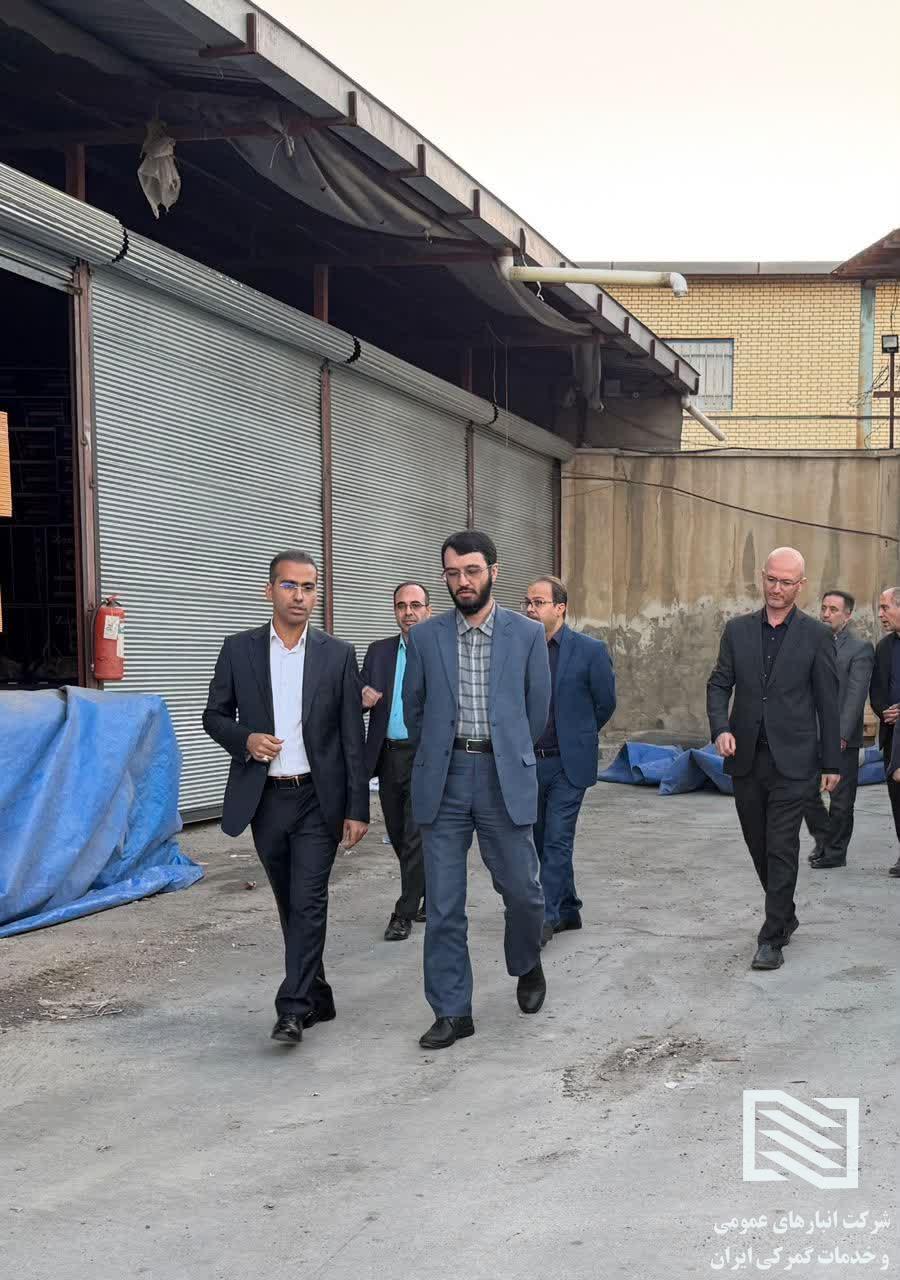 بازدید رئیس مرکز بازرسی وزارت تعاون، کار و رفاه اجتماعی از انبارهای عمومی و خدمات گمرکی بازرگان شعبه ارومیه 5